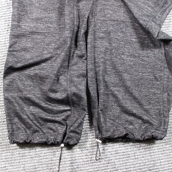 Athleta Cargo Pants Womens M Gray Heather Jogger Drawstring 31 Inseam - Picture 8 of 11